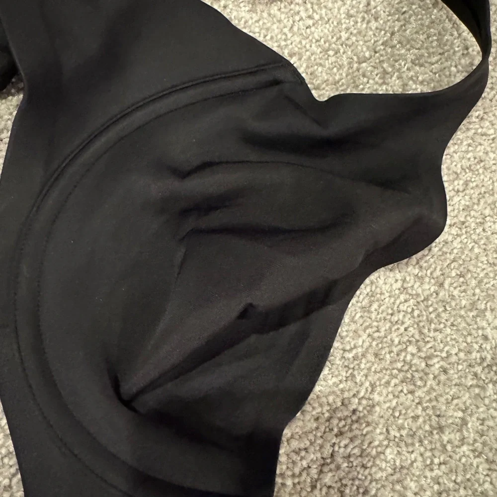 Soma Black Intimates Bra NWT 34DD Essentials Unlined Scoop Balconette - Picture 4 of 7